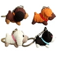 thumbnail image 1 of 4pcs llaveros llavero cadenas de llaves de dibujos animados perro diseño llave colgantes accesorios de bricolaje, 1 of 8