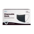 thumbnail image 2 of WeCare Disposable Face Mask, 3-Ply with Ear Loop (50 Individually Wrapped) - Black, 2 of 8