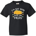 thumbnail image 3 of Inktastic Im Just Here For The Tacos Cinco De Mayo Youth T-Shirt, 3 of 5