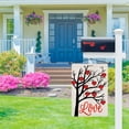 thumbnail image 3 of JOOCAR Valentine's Day Garden Flags, Heart Tree Love 12x18 Inches Double Sided Garden Flags for Outdoor Garden Holiday Yard Decoration, 3 of 5