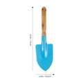 thumbnail image 2 of 6PCS Children Garden Tool Iron Shovel Trowel Rake with Wooden Handle for Kids Child Girl, 2 of 9