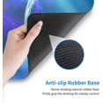thumbnail image 4 of Extended Gaming Mouse Pad Blue Planet, Large Mousepad with Soft Cloth for Laptop, Starry Landscape Non-Slip Rubber Base Waterproof Keyboard Pad, Desk Mat for Gamer Office, 31.5 x 11.8 Inch BDZXSE010, 4 of 6