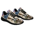 thumbnail image 6 of Memorial Day Honor And Remember Patriotic Veterans Shoes Sneakers Black Size 4, 6 of 7