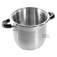 thumbnail image 4 of 20 Quart Stainless Steel Stock Pot with Lid - Heavy Duty Double Encapsulated Base - Large Stockpot for Soup, Pasta, Chili & More - Kitchen Cookware, 4 of 7