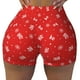 thumbnail image 2 of Fotbe Christmas Shorts Sin Costuras – Shorts Deportivos de Cintura Alta para Mujer, Elásticos para Gimnasio, Yoga, Running o Ciclismo-Medium, 2 of 8