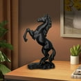 thumbnail image 6 of Abstract Horse Sculpture Resin Figurine - Indoor Desktop Decorative Collection Ornament(LR White 1 PCS), 6 of 6
