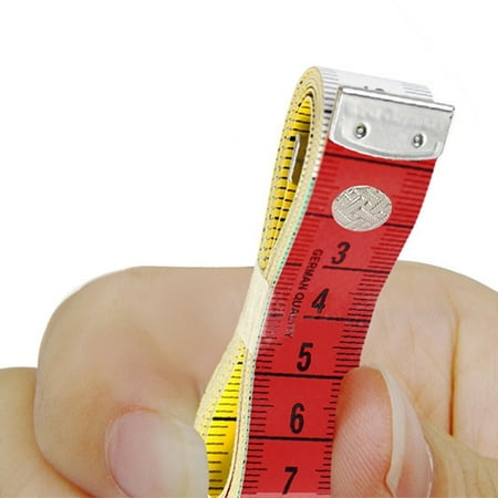 

60 Inch/150cm Dual Sided Soft Tape Measure Body Measuring Buttons Sewing Ruler