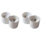 thumbnail image 3 of 4pcs Outdoor Golf Training Flagpole Hole Cup Golf Training Aids 3 Holes White Plastic Golf Hole Cup well, 3 of 5