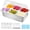 A, variant on Cold Buffet Server 3 Pansx4QT with Ice Packs for Salad Pizza Sauce Colded Serving Trays Condiments Containers for Parties Buffet