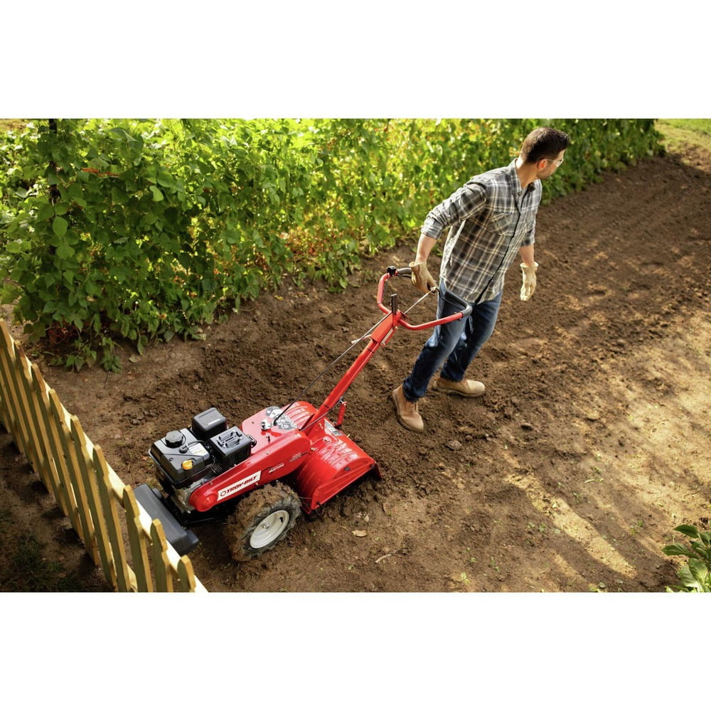Troy-Bilt Mustang DD 208cc 18" Rear Tine Tiller, 21AB45M8B66