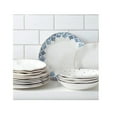 thumbnail image 3 of Lenox Blue Bay 4-Piece Set Dinner Plates, 6.40 LB Dinner Plates, Set of 4, White, 3 of 3