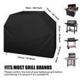 thumbnail image 5 of Debonair Heavy Duty BBQ Grill Cover 58" Durable 420D Nylon Fabric, Fits Grills of Weber Char-Broil, 5 of 7