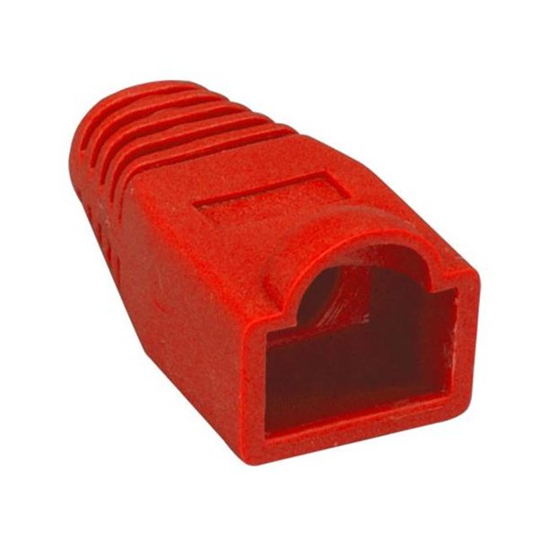 Cat6 RJ45 Strain Relief Boot White, 50 Pieces