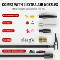 thumbnail image 4 of Dyeetic Jump Starter with Air Compressor, 6000A Peak Portable Car Battery Jump Starter, 150PSI Tire Inflator, 4 of 8
