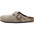 thumbnail image 3 of Women's White Mountain Bari Buckle Clog Taupe Suede 5.5 M, 3 of 6