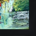 thumbnail image 2 of Walking under rain with New Age Black Frame 20"X24", 2 of 3