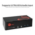 thumbnail image 2 of SIIG 2-Port DVI Dual-Link Smart Console KVM Switch with USB 3.0 and Multimedia Ports, 2 of 10