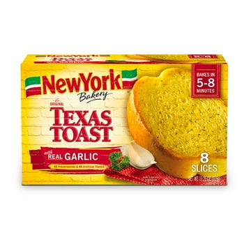 New York Bakery The Original Texas Toast with Real Garlic, 8 ct. Box