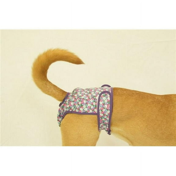 Seasonals 41102PRP Washable Female Dog Diaper, Purple - Fits Toy