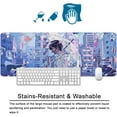 thumbnail image 3 of Purple Gaming Mouse Pad Anime Large Mouse Pad XL Desk Mat 31.5x11.8x0.12 inch Large Desk Pad Japan Keyboard Pad (Japanese), 3 of 6