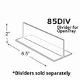 thumbnail image 2 of 12" W Open Tray for Pegboard or Slatwall, 2-Pack, 2 of 3