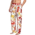 thumbnail image 6 of Logiee Firefighter Icons Print Pajama Pants for Men,Men’s Pajama Bottoms,Mens PJ Pants with Pockets & Button Fly-XX-Large, 6 of 6