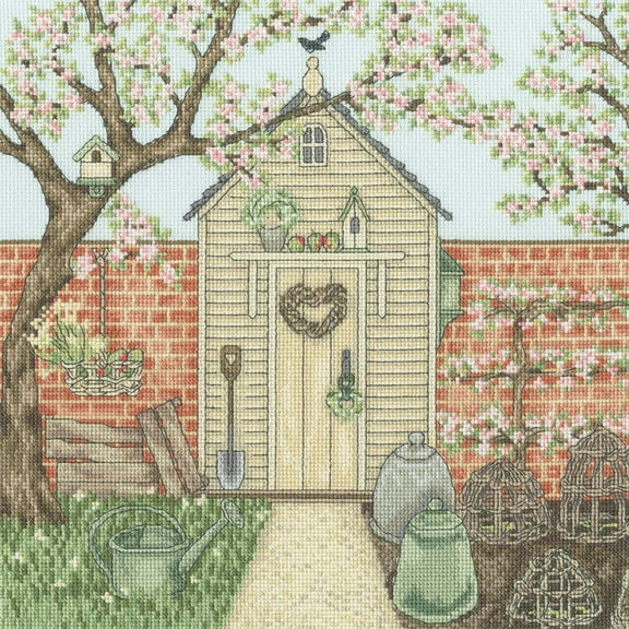 Bothy Threads Potting Shed Counted Cross-Stitch Kit