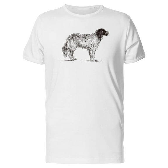 Sketch Of Spaniel Dog Tee Men's -Image by Shutterstock
