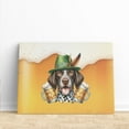 thumbnail image 3 of Best German Shorthaired Pointer Dad Proud Beer Lover Happy Oktoberfest Horizontal Matte Canvas Poster GSP Lover Dog Gift Wall Art Home Decor - 02016, 3 of 5