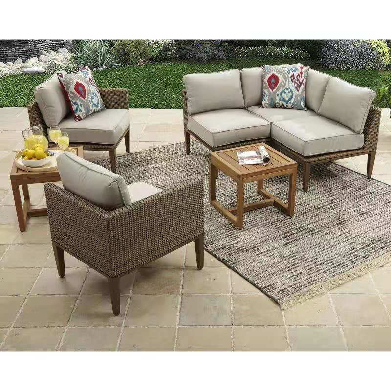 Better Homes & Gardens Davenport 7Piece Woven Outdoor Sectional Set
