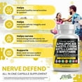 thumbnail image 6 of Alpha Lipoic Acid 600mg N-Acetyl Cysteine 600mg Acetyl L-Carnitine 500mg Benfotiamine 300mg - Nerve Support Supplement for Women and Men with Vitamin B1 B6 & B12 - Made in USA 90 Caps, 6 of 9