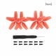 thumbnail image 4 of Seitruly Hélices coloridas de 4 Uds., cuchillas 2925S pequeñas y duraderas, ligeras, para exteriores, Dron, alas no tripuladas, piezas, accesorios Accesorios para aéreos Rojo, 4 of 6