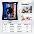 thumbnail image 4 of Football Throw Blanket, Football Blanket for Adults Team Gifts, Football Gifts for Boys Aged 8-12 Football Lovers, 40"x50" Soft Cozy Boys Throw Blanket for Teen Players Coach, 4 of 5