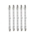 thumbnail image 1 of Dimmable R7s 189mm 100w Halogen Pencil Bulb Ac220-240v J189 Linear Halogen Floodlight Compatible with Landscape, Security, Street Lighting (Set of 5), 1 of 2