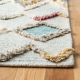 thumbnail image 5 of SAFAVIEH Kenya June Diamond Wool Area Rug, Gray/Ivory, 3' x 5', 5 of 7