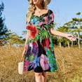 thumbnail image 2 of Hawaiian beauty Sleeveless Dress festival outfit women, 2 of 6
