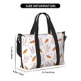thumbnail image 2 of Travel Duffle Bag Cute Rabbit Carrot Love Travel Tote Bags Carry on Luggage Waterproof Weekender Bags with Top Handle Adjustable Shoulde Strap for Travel Gym, 2 of 5