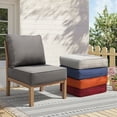 thumbnail image 4 of Unnifurnzi Patio Chair Cushions Set of 11-22 x 24 x 6 Inch Outdoor Furniture Cushion with Water Resistant & Removable Cover Outdoor Chair Cushion for Outdoor Furniture Sofa Couch-Gray, 4 of 7