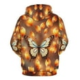 thumbnail image 4 of Enchanting Butterfly Hoodies Oversized Hoodie Women Long Sleeve Casual Sweatshirts, 4 of 5