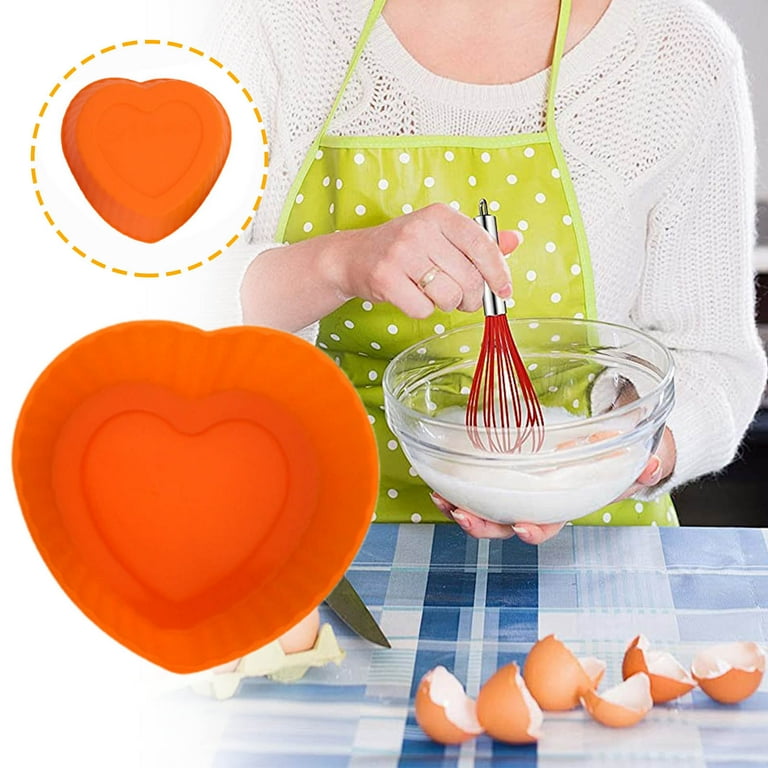 SLYNSHome Silicone Cupcake Baking Cups Reusable Non-stick