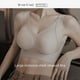 thumbnail image 1 of Ropa interior de gran tamaño para mujer, pecho grande, llamativo, tallas pequeñas, súper planas, sin aros de acero, sin marcas, sujetador Naked Sense para cubrir el pecho, 1 of 5