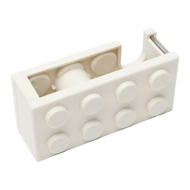 <p>Tape Holder, PP Material Reliable Tape Dispenser Building Block Shape Easy Cutting For Office</p>