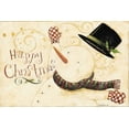 thumbnail image 2 of DiPaolo, Dan 32x23 Gold Ornate Wood Framed with Double Matting Museum Art Print Titled - Happy Christmas, 2 of 4