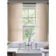 thumbnail image 2 of Beige Ombre Sheer Curtains 72 Inch Length 2 Panels Set for Living Room/Bedroom, Modern Gradient Abstract Art Semi Curtain Sheers Drapes Rod Pocket Curtains Window Treatment Set 52''x72''x2, 2 of 7
