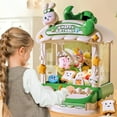 thumbnail image 4 of Mini Claw Machine Toy, Home Arcade Game, 180° Rotatable Claw, Music and Lights, USB Powered for 3-5 Years, 4 of 6