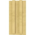 thumbnail image 4 of 4"W x 4"D x 8"H Wide Bryant Rough Cedar Woodgrain TimberThane Corbel, Primed Tan, 4 of 6