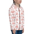 thumbnail image 5 of Kdxio Rabbit Is And Carrots Pattern Kids Boys Girls Zip Up Hoodie 3D Printed Hooded Sweatshirt Hoody Coat with Pocket 7-12 Y-Medium, 5 of 6