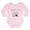 Petal Pink, variant on CafePress - Kiniart Saint & Sinner Long Sleeve Infant Bodysuit - Long Sleeve Cotton Baby Bodysuit