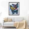 thumbnail image 3 of Pintura de diamante 5D DIY Hugo Mariposa herramientas de arte, 3 of 10