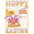 thumbnail image 2 of Men's Star Wars: The Mandalorian Grogu Hoppy Easter Graphic Tee Beige Small, 2 of 4